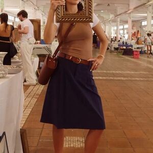 Aritzia Sunday Best Rider Mini Skirt Black